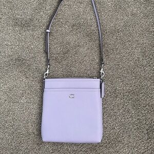 Coach Soft Purple Kitt Messenger Crossbody Bag